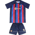 2022 Cuostom Barcelona Home Football Uniforme